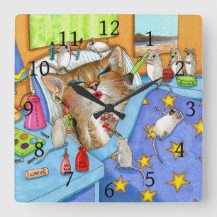 Relógio Quadrado Cat 508