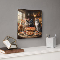 Cat Pizza Night,