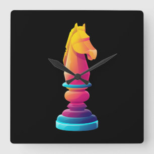 Relógio Quadrado Cavaleiro