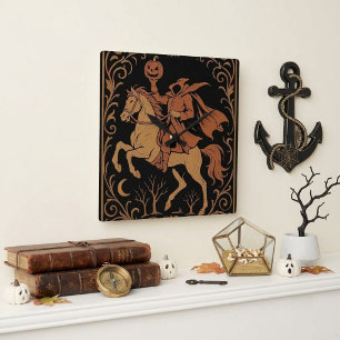 Relógio Quadrado Cavaleiro Sem Cabeça Sleepy Hollow Jack Vintage Pr
