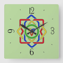 Relógio Quadrado Celtic Trinity Knot