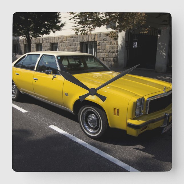 Relógio Quadrado Chevrolet Malibu Clássico (Frente)