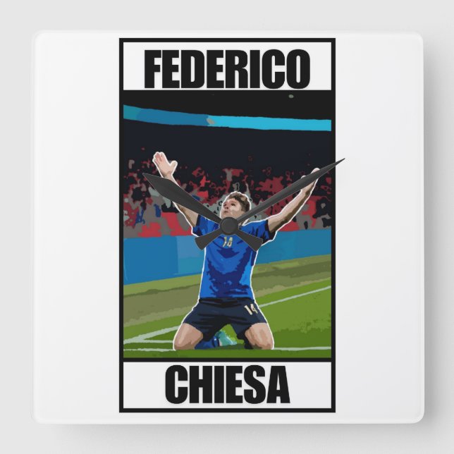 Relógio Quadrado Chiesa (Frente)