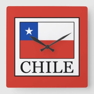 Relógio Quadrado Chile