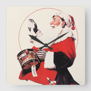 Relógio Quadrado Cilindro para Tommy