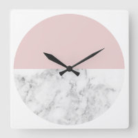 círculo geométrico elegante de mármore rosa-claro-