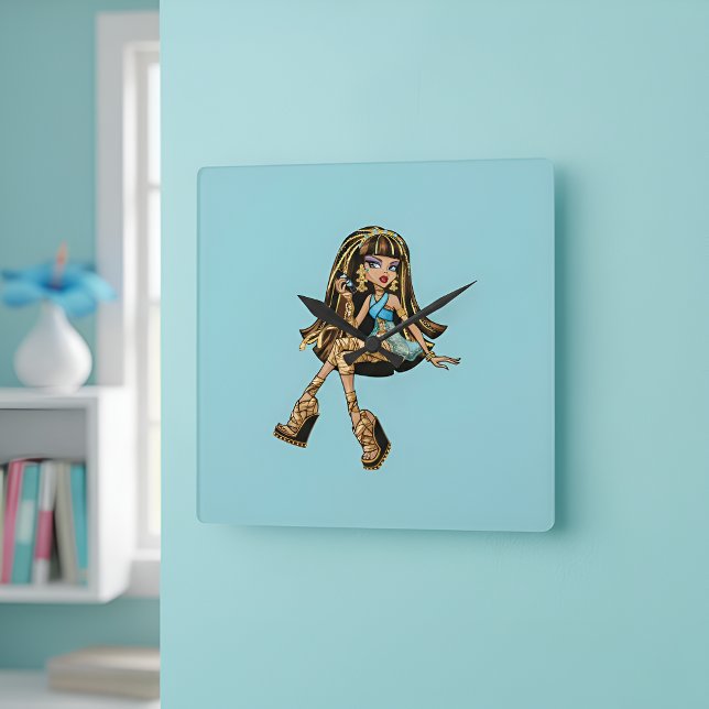 Relógio Quadrado Cleo Clock (Criador carregado)