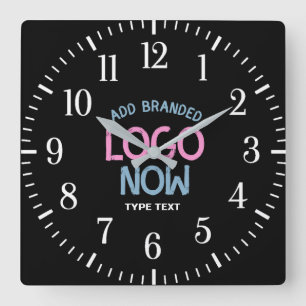 RELÓGIO QUADRADO CLIENTE FASHIONÁVEL SIMPLES E LIMPO NEGRO