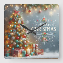 Relógio Quadrado Clock