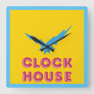 Relógio Quadrado - Clockhouse @ C&A - pulso de disparo retro