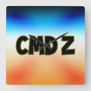 RELÓGIO QUADRADO CMD Z