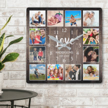 Colagem de Fotografias Personalizada Farmhouse Rus