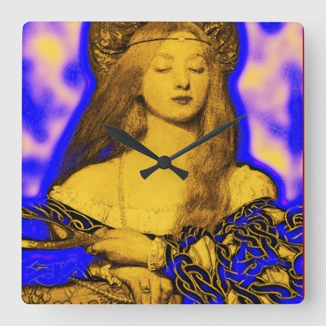 RELÓGIO QUADRADO COLHEITA ANTIQUANTO (Frente)