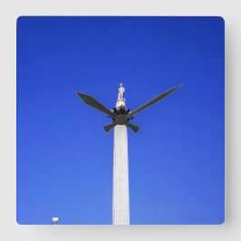 Relógio Quadrado Coluna de Nelson, Londres