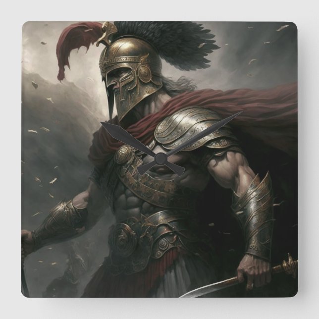 Relógio Quadrado Commander (Frente)