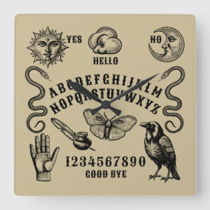 Relógio Quadrado Comunicação Espírito de Conselho