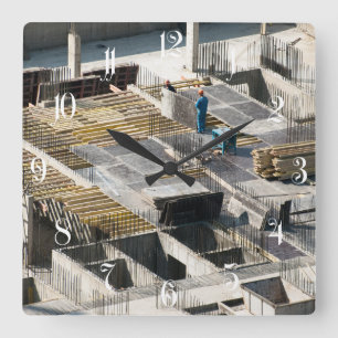 Relógio Quadrado Construction plant