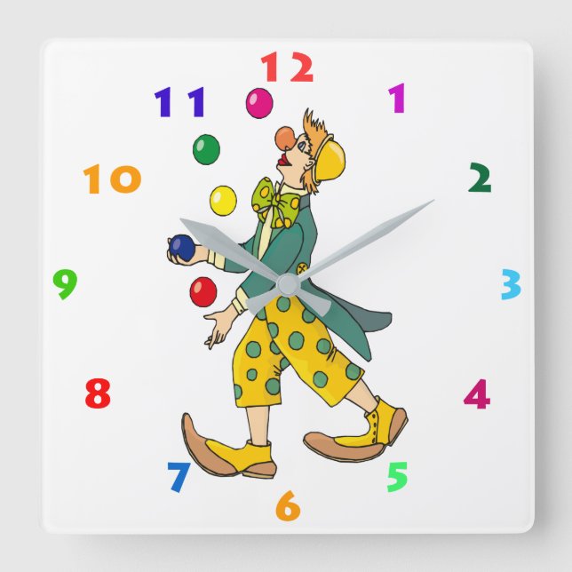 RELÓGIO QUADRADO COR COROSA BOMBANDO (Frente)