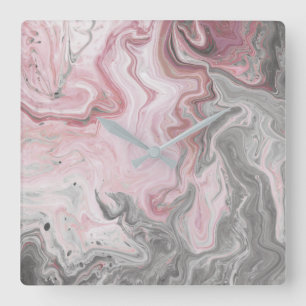 Relógio Quadrado Coram os minerais