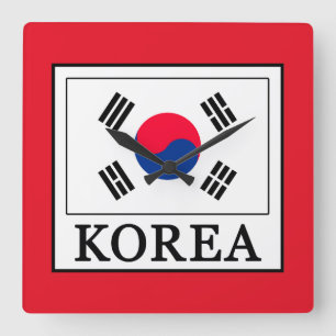 Relógio Quadrado Coreia