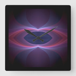 Relógio Quadrado Cores de estilos clássicos