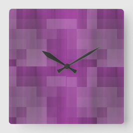 Relógio Quadrado Cores Estilos Clássicos