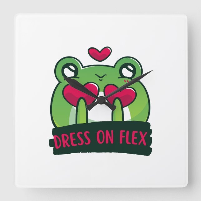 Relógio Quadrado Coroa (Frente)