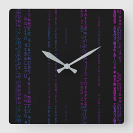 Relógio Quadrado COZYCODE Wall Clock