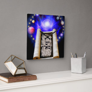 Relógio Quadrado Creatio Ex Nihilo