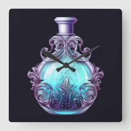 Relógio Quadrado Crie a sua poção mágica