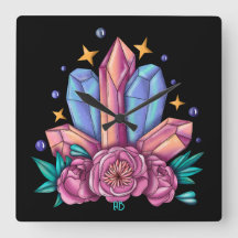 Crie os seus próprios cristais e Rosas