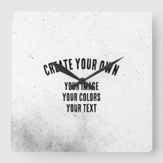 Relógio Quadrado Crie seu