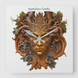 Relógio Quadrado Crie seu próprio Mapeamento Secreto