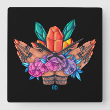 Crie seus próprios cristais e Rosas de mão Henna