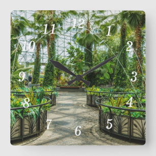 Relógio Quadrado Crystal Gardens Salta-Cabeço-Fonte