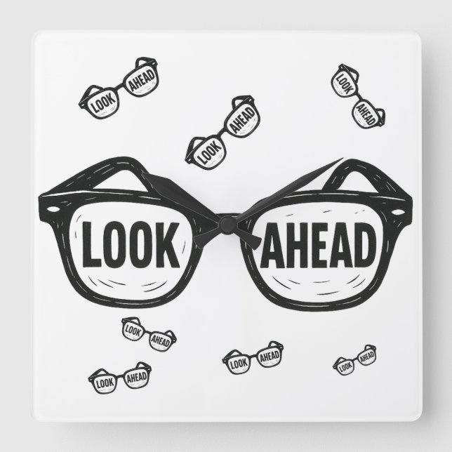 Relógio Quadrado Cúpula de Aventura (Frente)