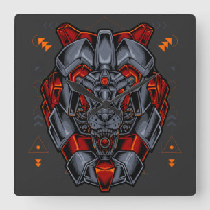 Relógio Quadrado Cyborg