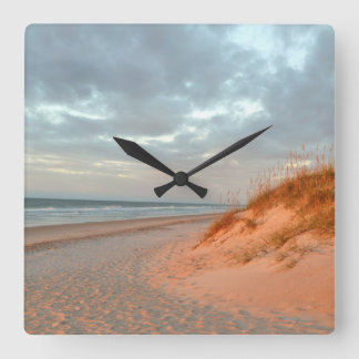 Relógio Quadrado Da "caminhada manhã "