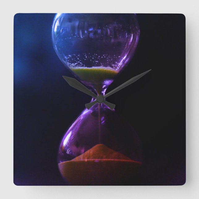 RELÓGIO QUADRADO DARK HOURGLASS (Frente)