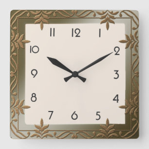 Relógio Quadrado Decorativo