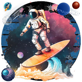 Relógio Quadrado Descobrindo o Universo