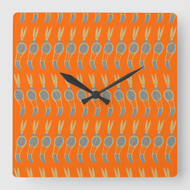 Relógio Quadrado Design Egípcio 8 em Emporio Moffa (Frente)