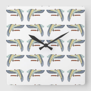 Relógio Quadrado Design egípcio nº 12 em Emporio Moffa