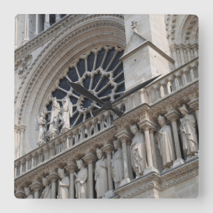 Relógio Quadrado Detalhe da Notre Dame