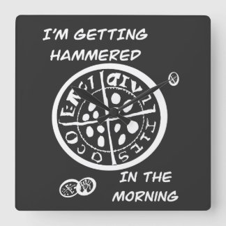 Relógio Quadrado  Detector de Metais 