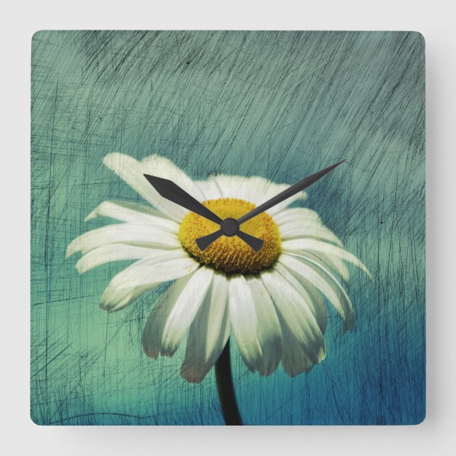 Relógio Quadrado Die Margerite (Frente)