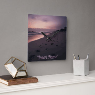 Relógio Quadrado Distância da Terra