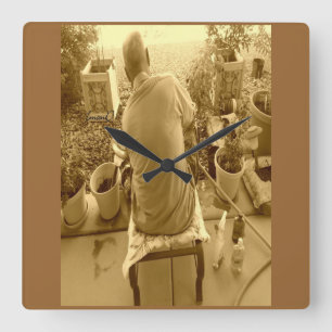 Relógio Quadrado Do "pulso de disparo de parede feito sob encomenda