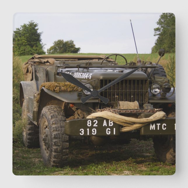 Relógio Quadrado Dodge WC 57 (Frente)