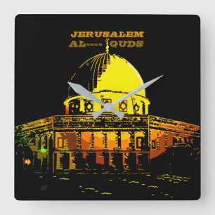 Relógio Quadrado Domo da Rocha, Jerusalém
